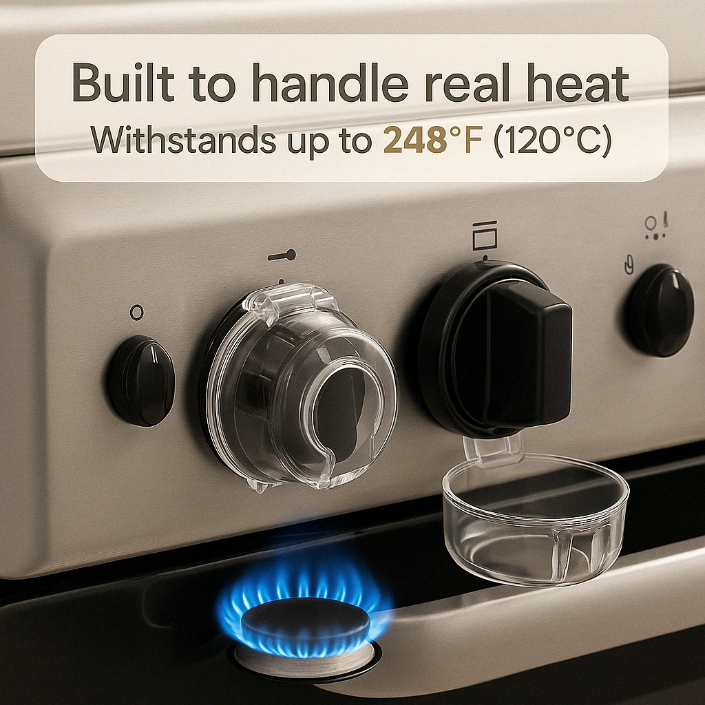 La Cubierta Protectora para Perillas del Horno Vuxeco