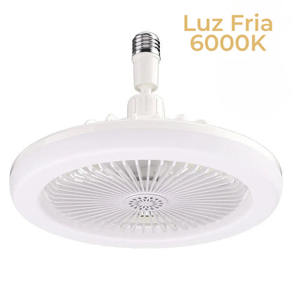 Lámpara LED con Ventilador